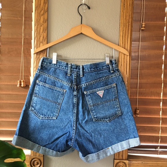 Vintage GUESS High Waisted Shorts - Picture 3 of 5